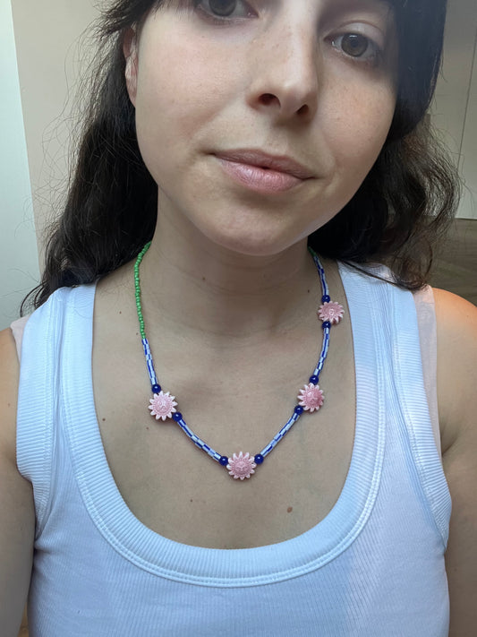 Sunset Asymmetrical Necklace