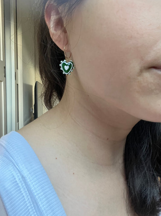 Green Crush Earrings